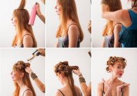 The Steps for Setting Hair