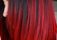 bright hair color ideas short red