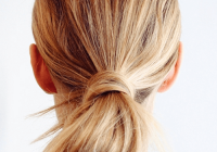 simple hairstyles bun