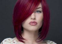 wild hair color deep wine colored